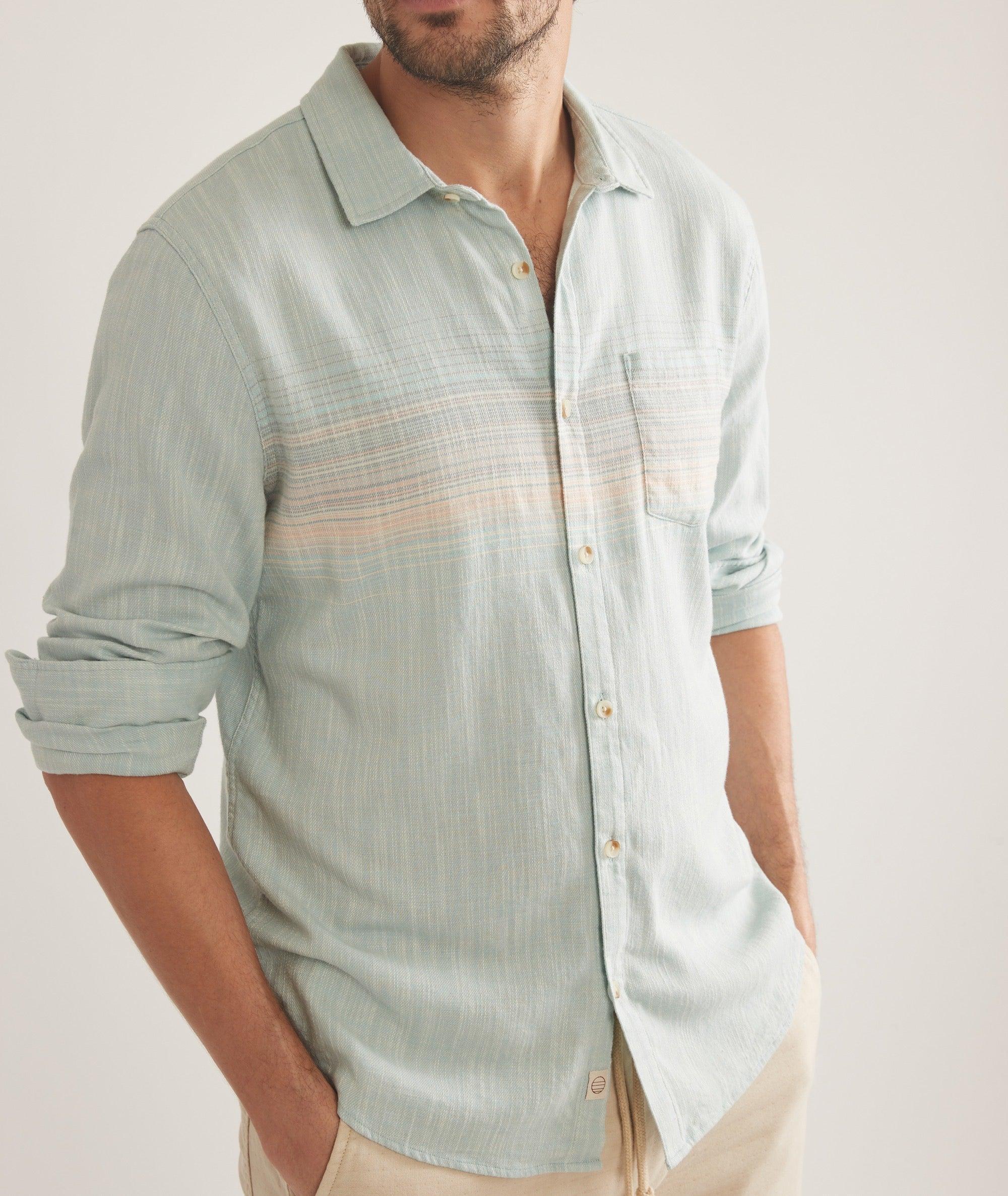 Stretch Selvage Long Sleeve Shirt Product Image