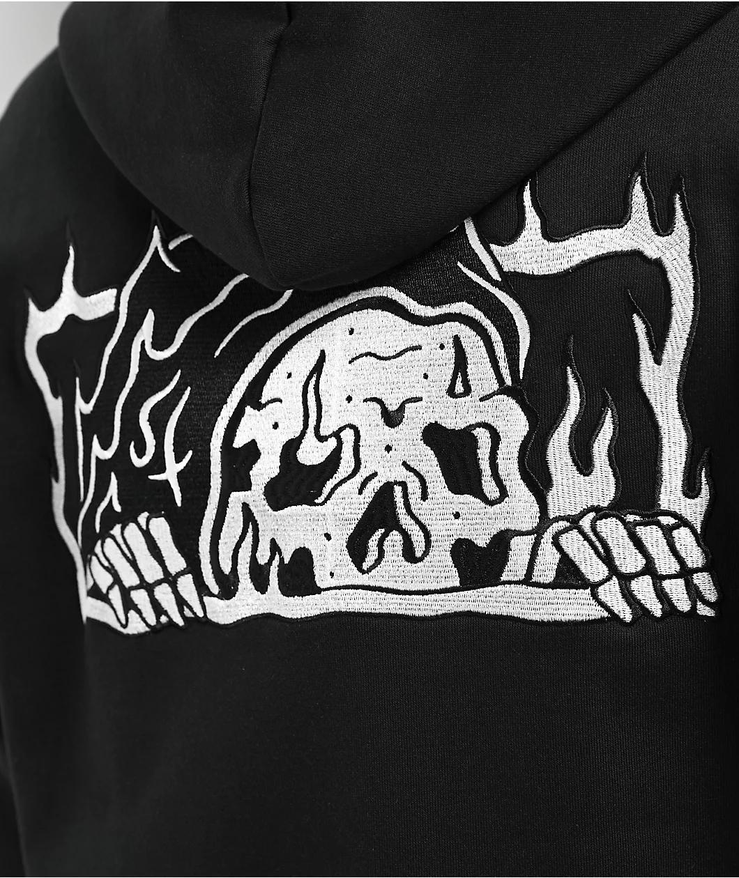 Lurking Class By Sketchy Tank Box Logo Black Hoodie Product Image