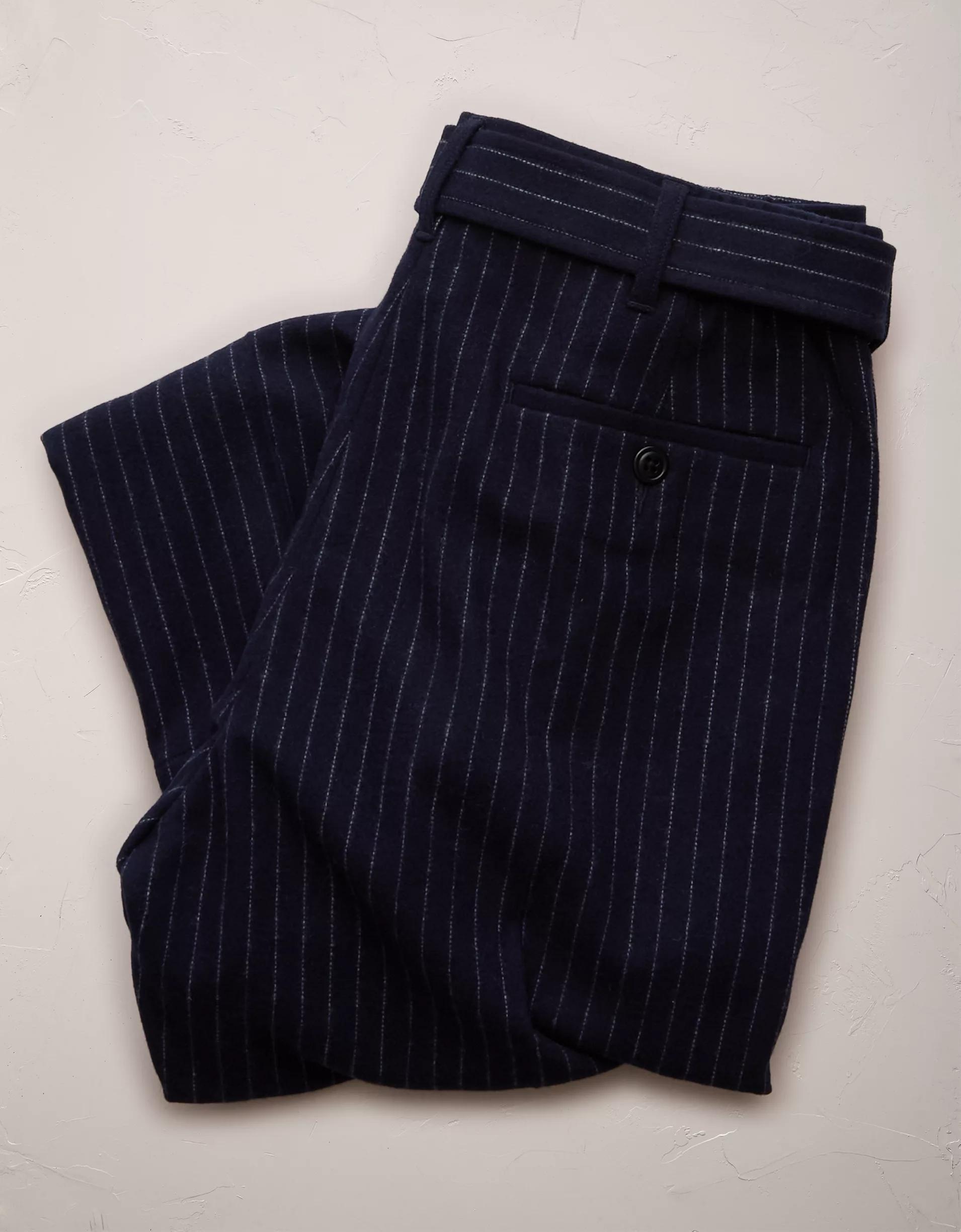 AE77 Premium Wool-Blend Pleated Pant Product Image