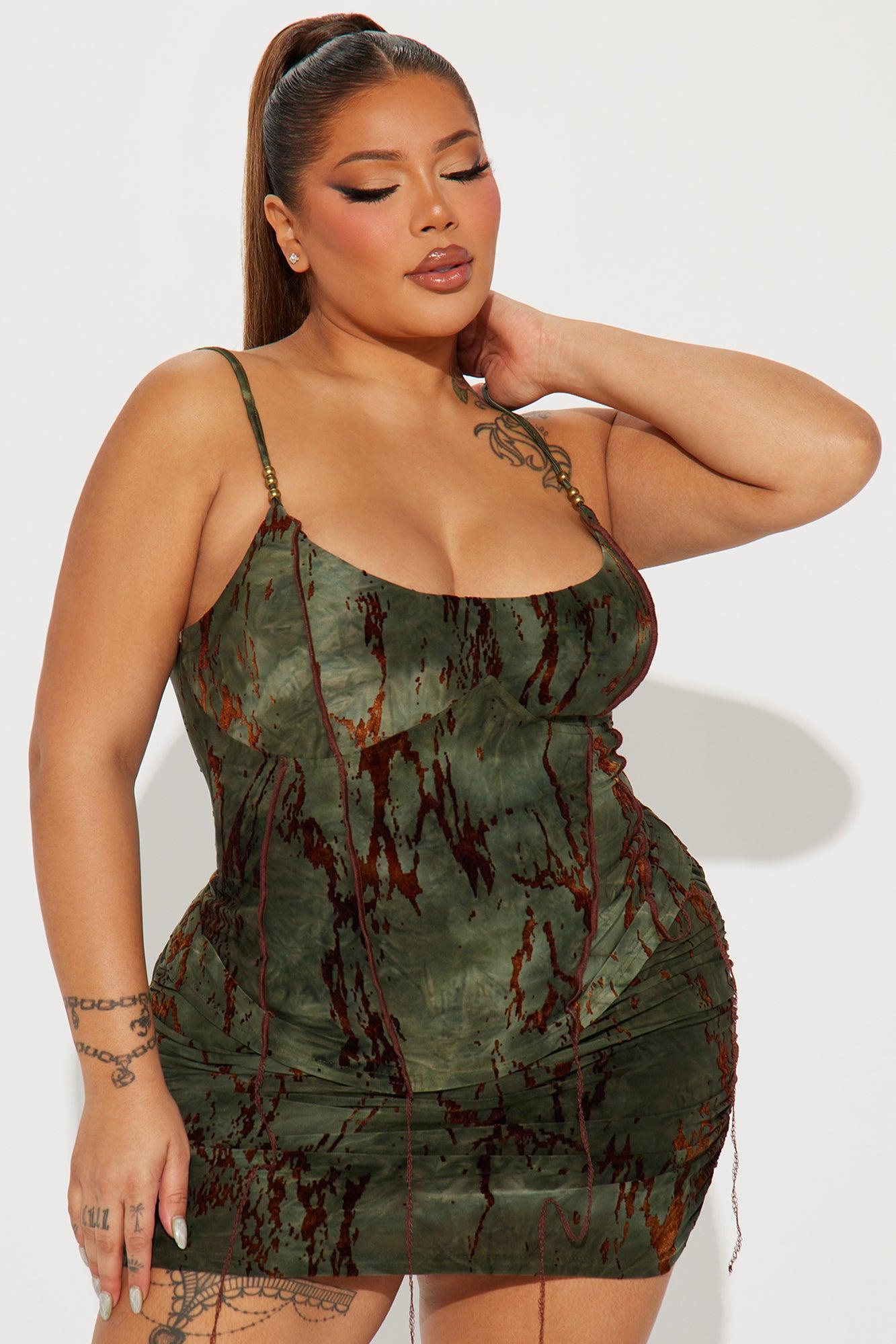 New Destiny Skirt Set - Olive Product Image