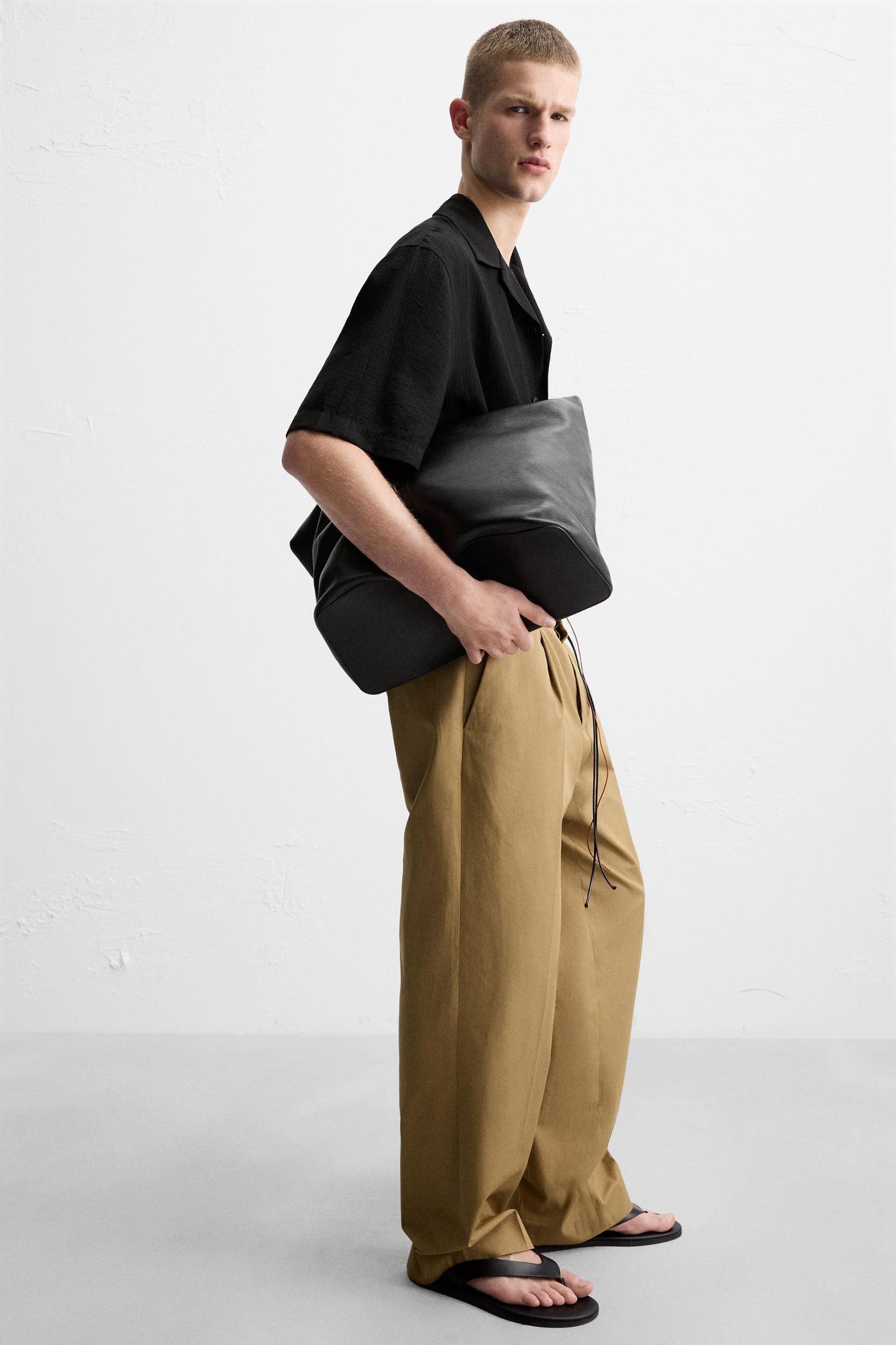 WRINKLED JACQUARD SHIRT Product Image