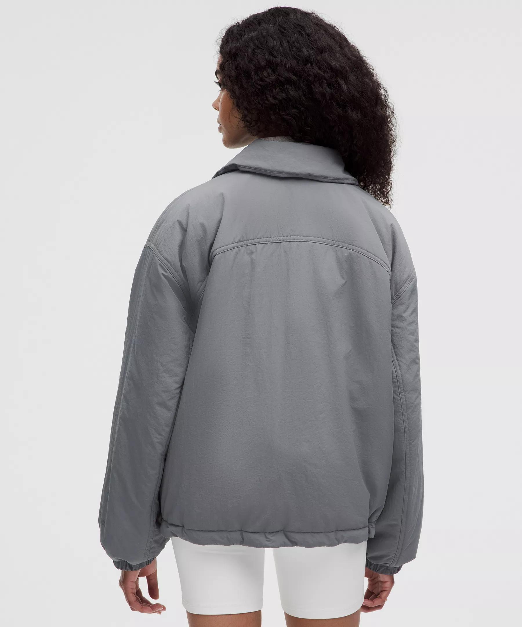 Insulated Oversized Collared Jacket Product Image