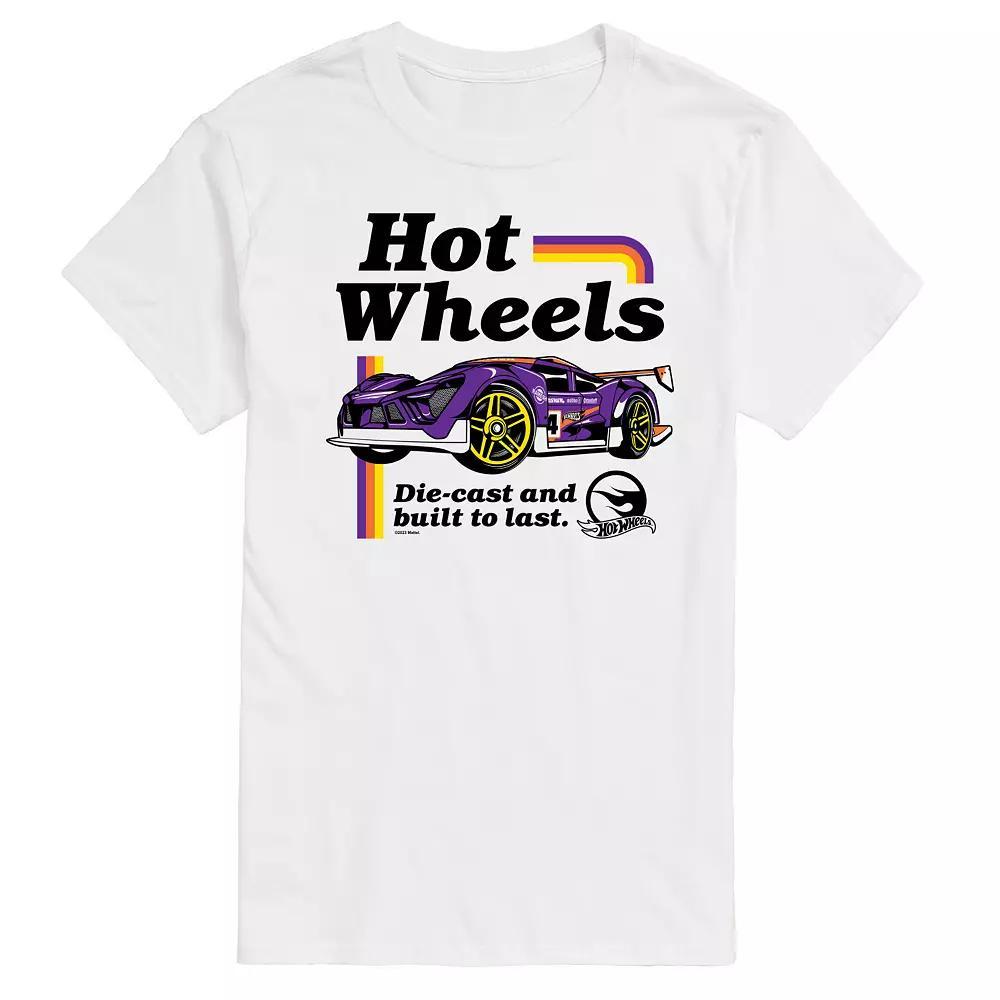 Men's Hot Wheels Built To Last Graphic Tee,  Product Image