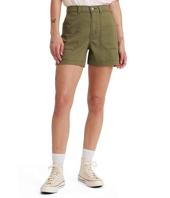 Levi's® High Rise Utility Shorts Product Image