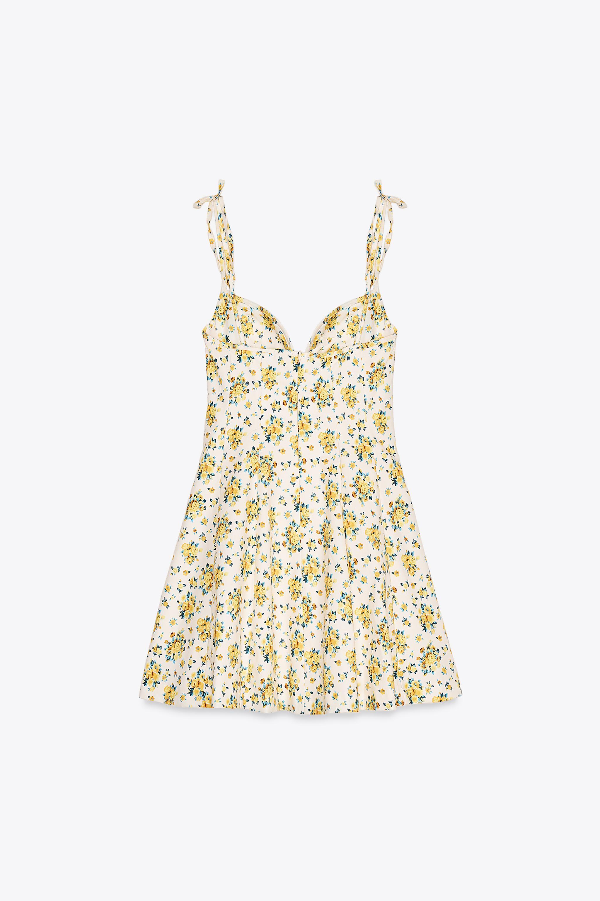 FLORAL POPLIN DRESS Product Image