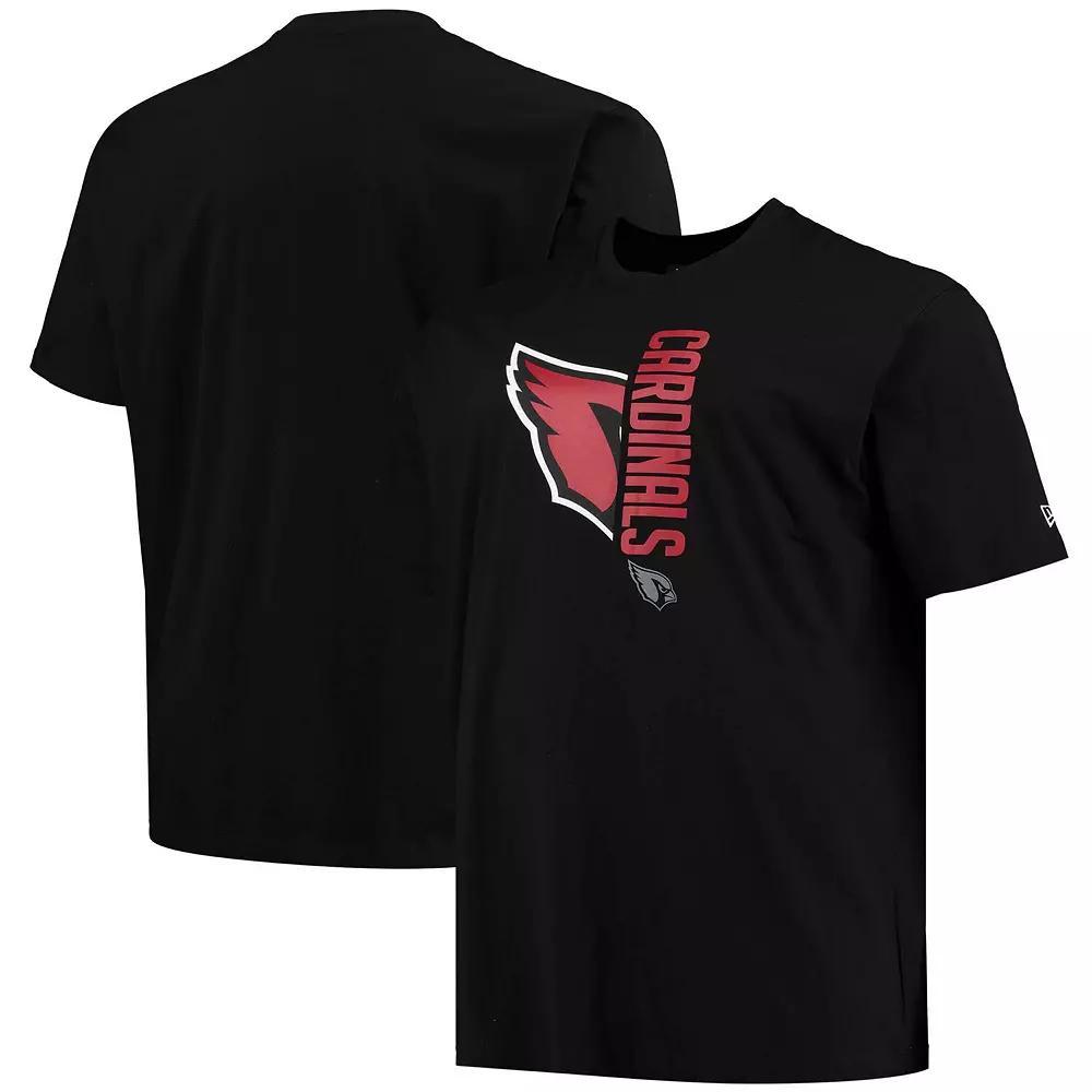 Mens New Era Arizona Cardinals Big & Tall 2-Hit T-Shirt Product Image