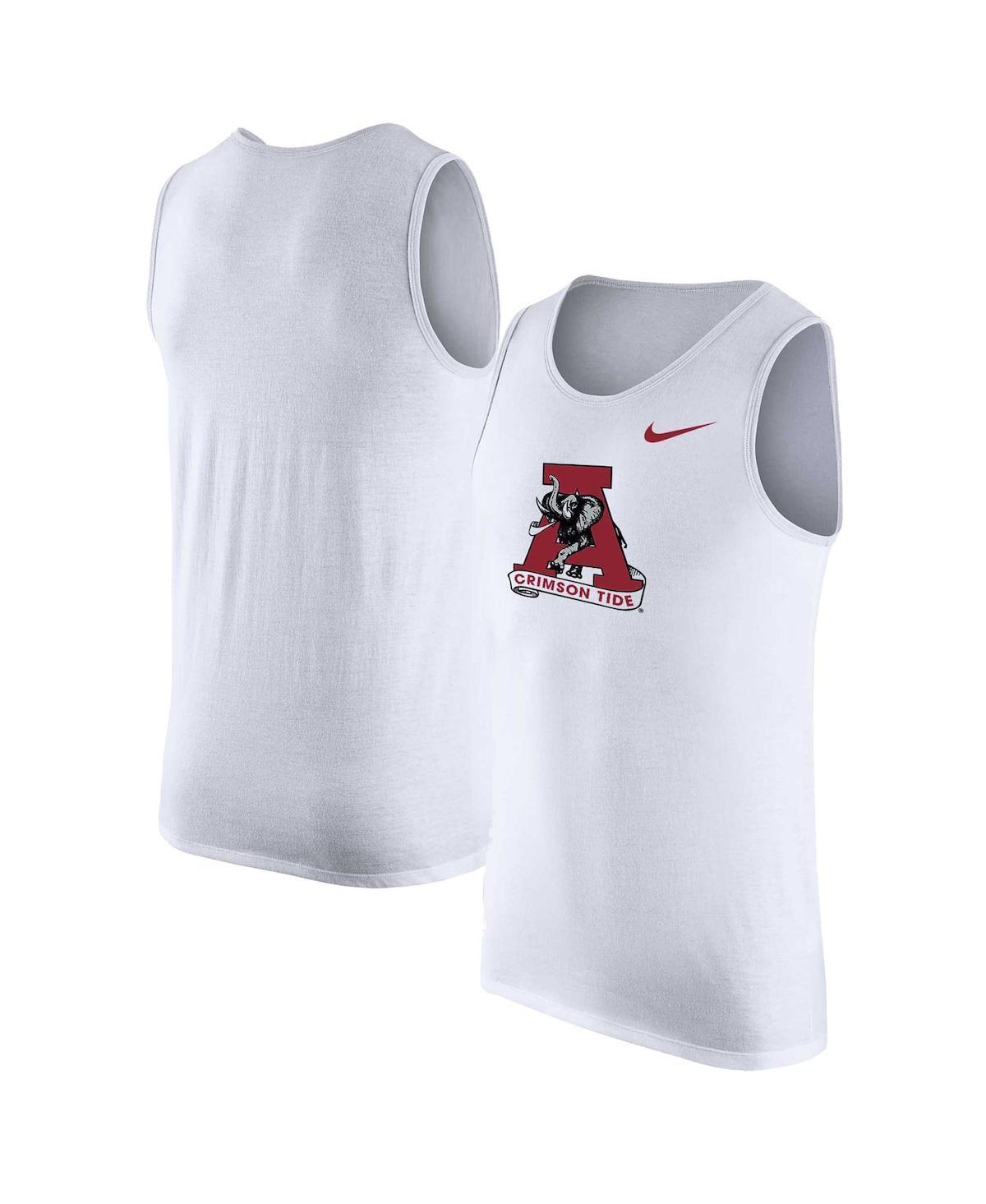 Mens Nike Alabama Crimson Tide Vintage Logo Performance Tank Top Product Image