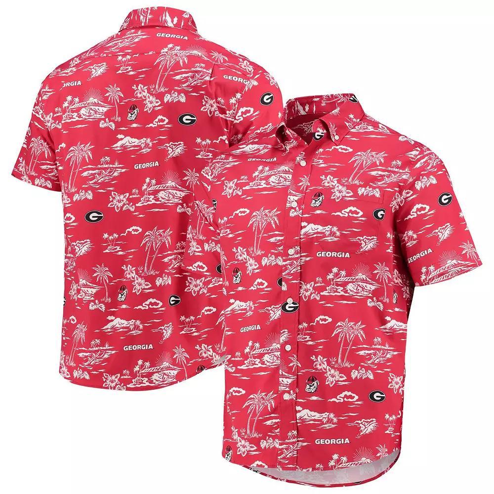 Men's Reyn Spooner Red Georgia Bulldogs Classic Button-Down Shirt,  Product Image