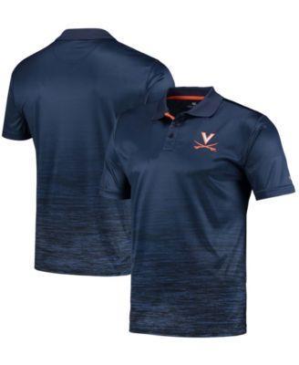 Mens Colosseum Virginia Cavaliers Marshall Polo Blue Product Image