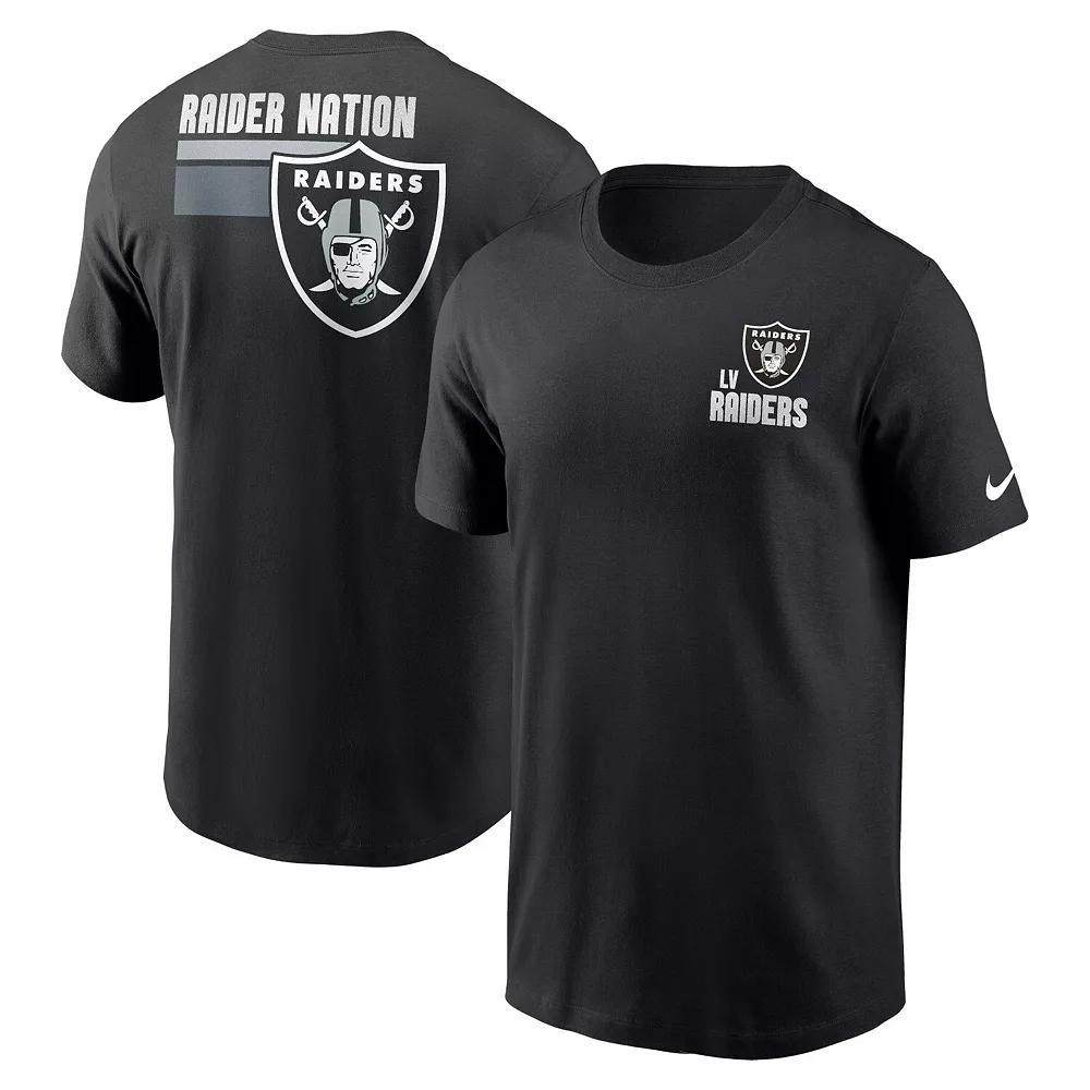 Men's Nike Black Las Vegas Raiders Blitz Essential T-Shirt,  Product Image