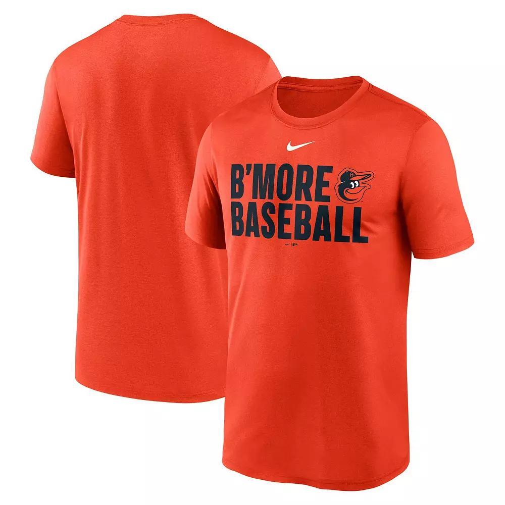 Men's Nike Orange Baltimore Orioles Local Legend Performance T-Shirt, Size: Large Product Image