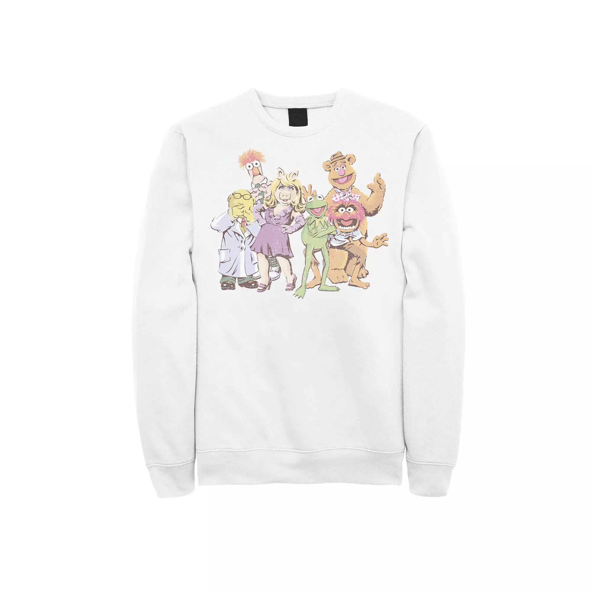 Disney's Muppets Men's Illustrated Fleece Sweatshirt,  Product Image