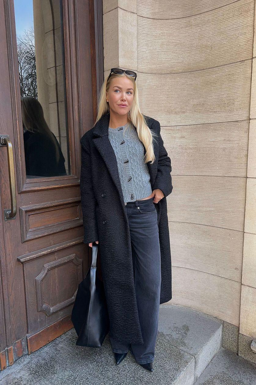 Knitted Cable Cardigan Product Image