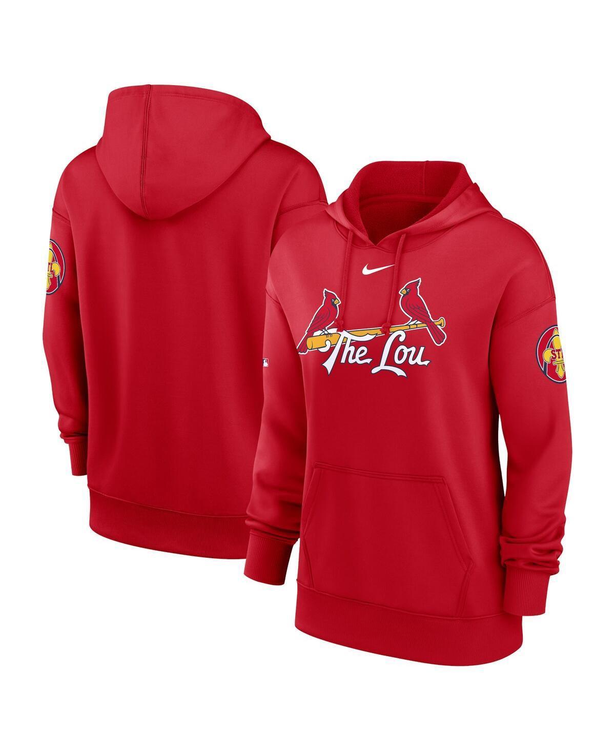 Women's Cleveland Guardians Authentic Collection City Connect Nike Therma MLB Pullover Hoodie Product Image