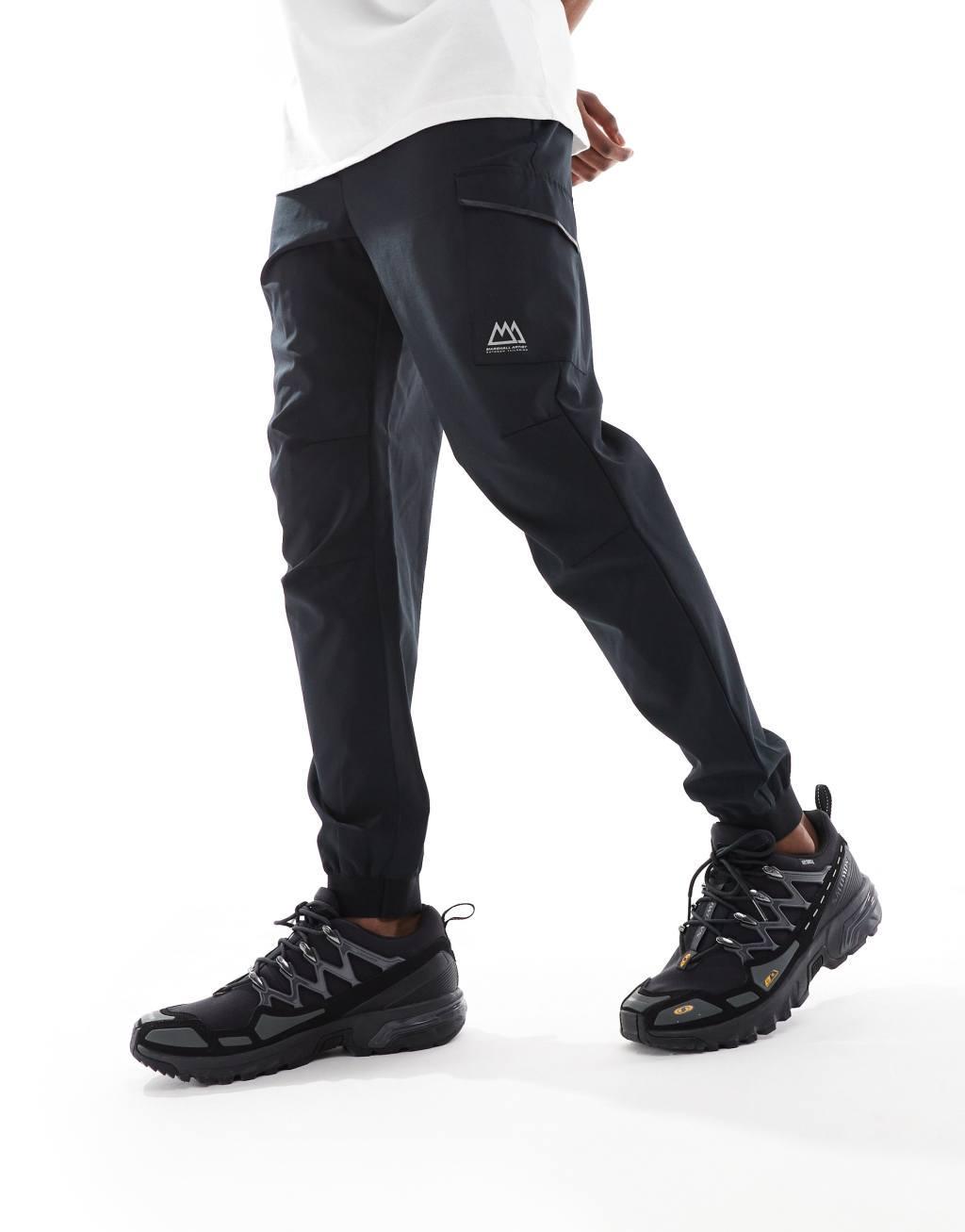 Marshall Artist Elevate track pant in black  Product Image