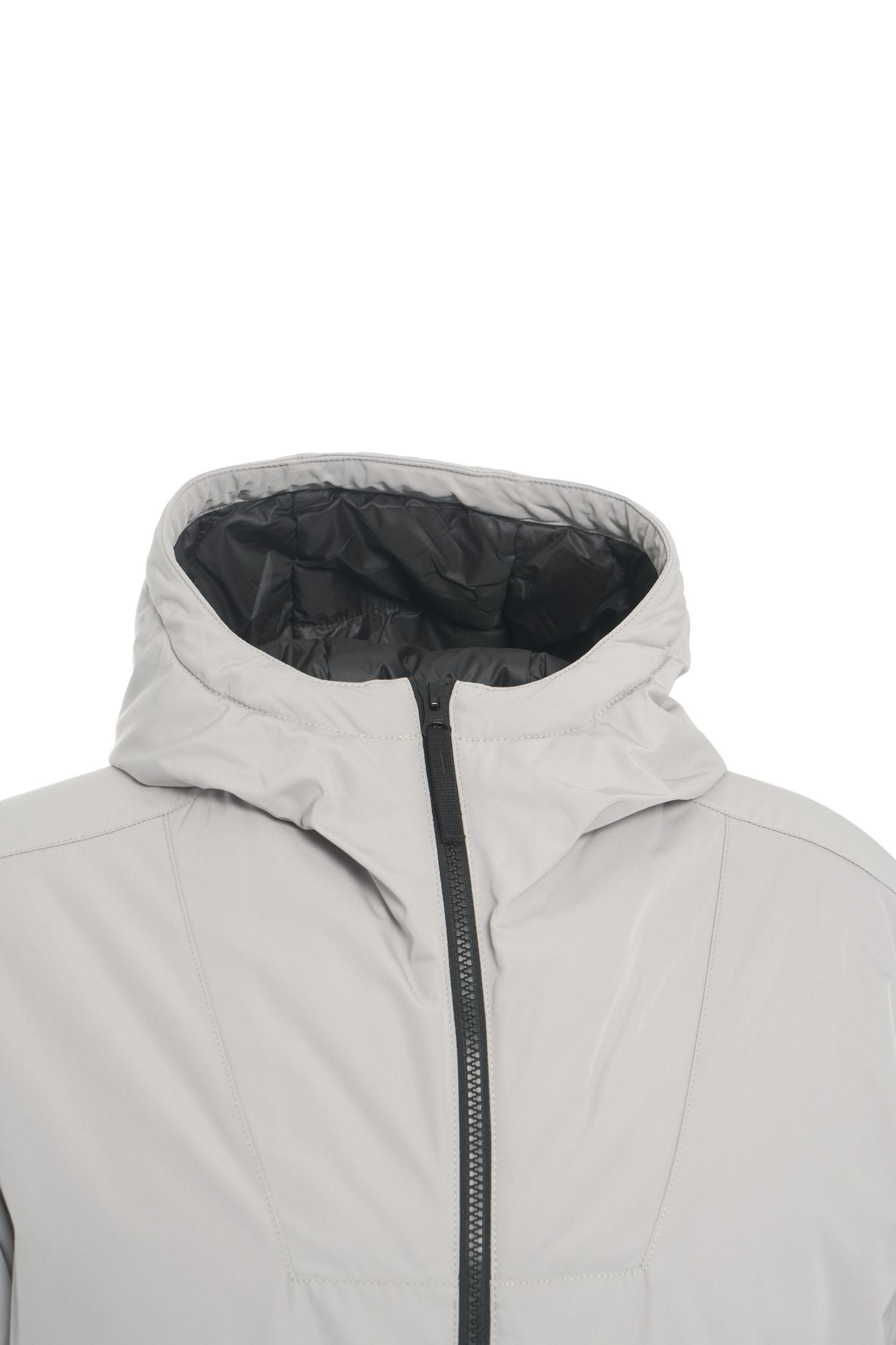 Padded jacket with hood Product Image