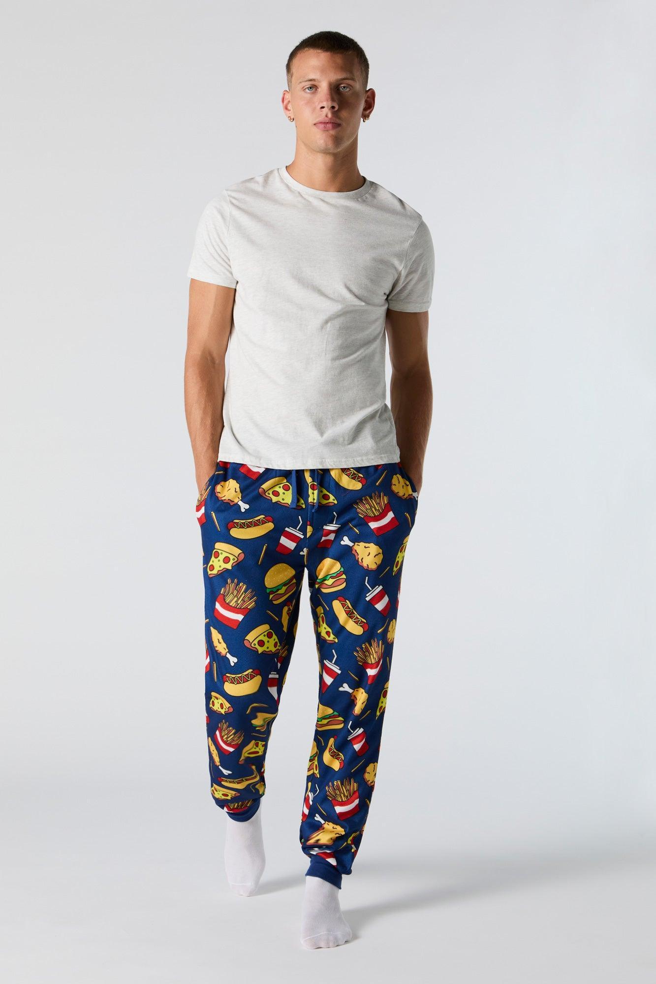 Printed Pajama Jogger Male Product Image