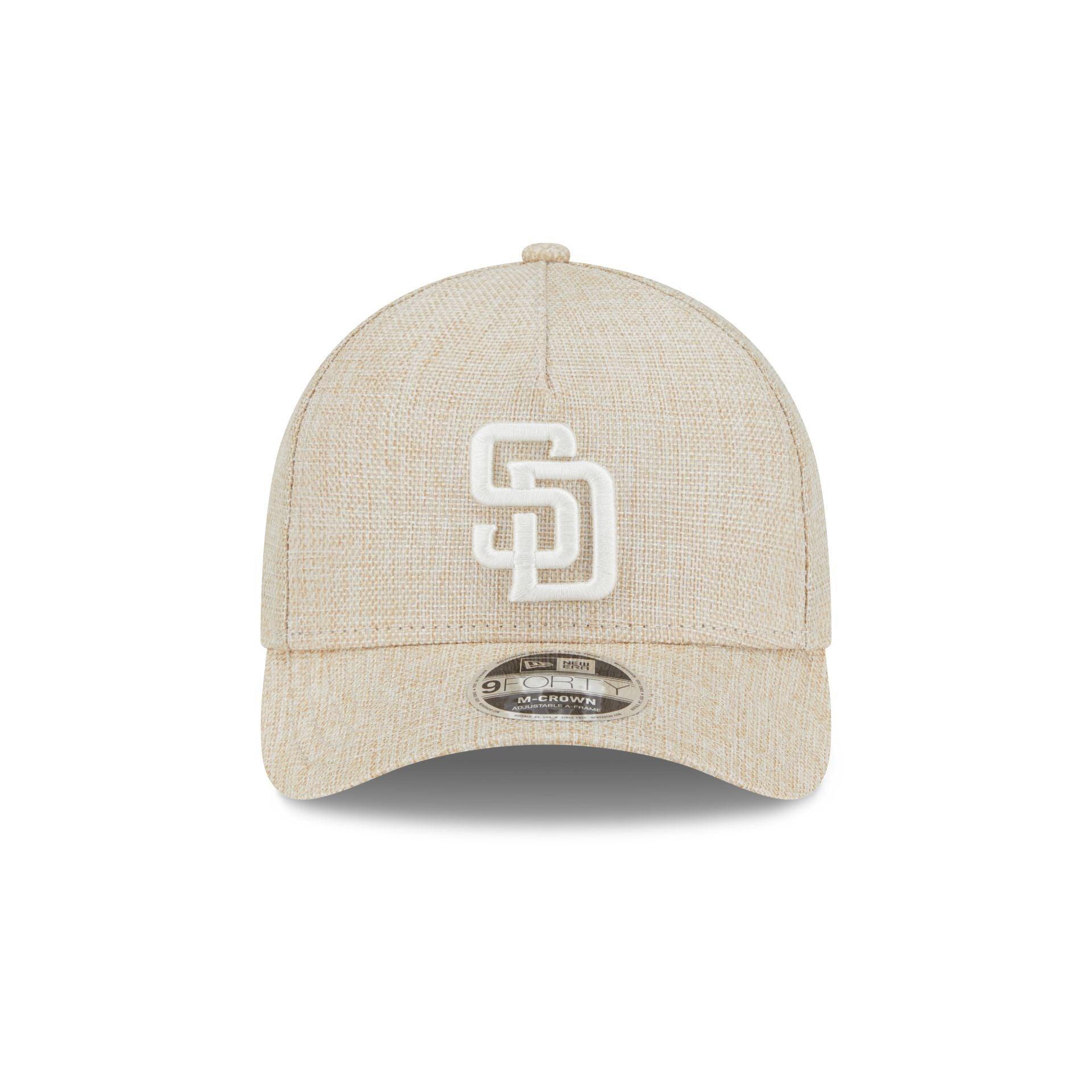 San Diego Padres Cotton Weave Stone 9FORTY M-Crown A-Frame Snapback Hat Male Product Image
