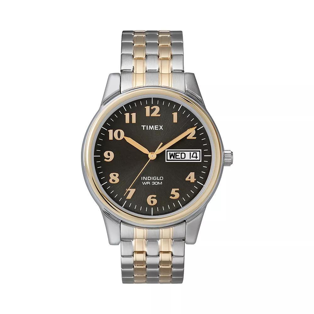 Timex® Men's Two Tone Expansion Watch - T26481, Size: Medium Product Image
