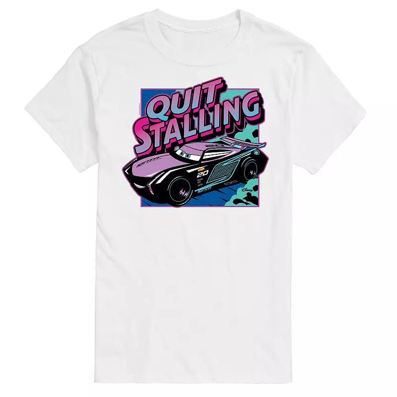 Disney / Pixar's Cars Storm Men's Quit Stalling Graphic Tee, Size: Large, White Product Image