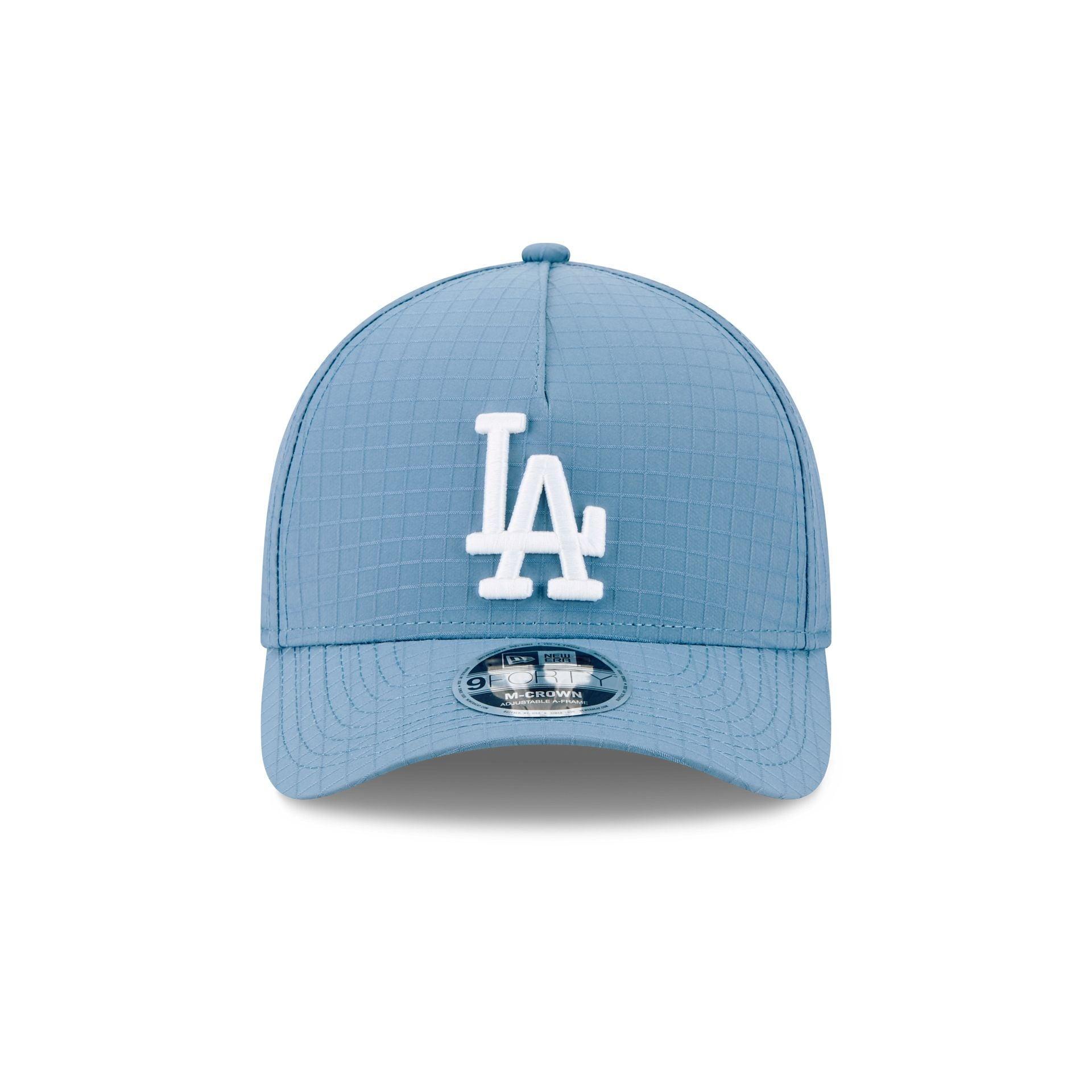 Los Angeles Dodgers Blue Ripstop 9FORTY M-Crown A-Frame Snapback Hat Male Product Image
