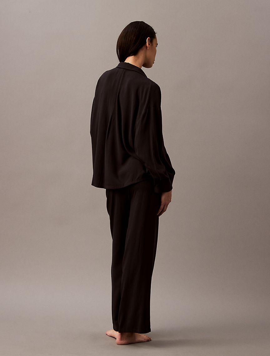 Woven Viscose Sleep Pants Product Image