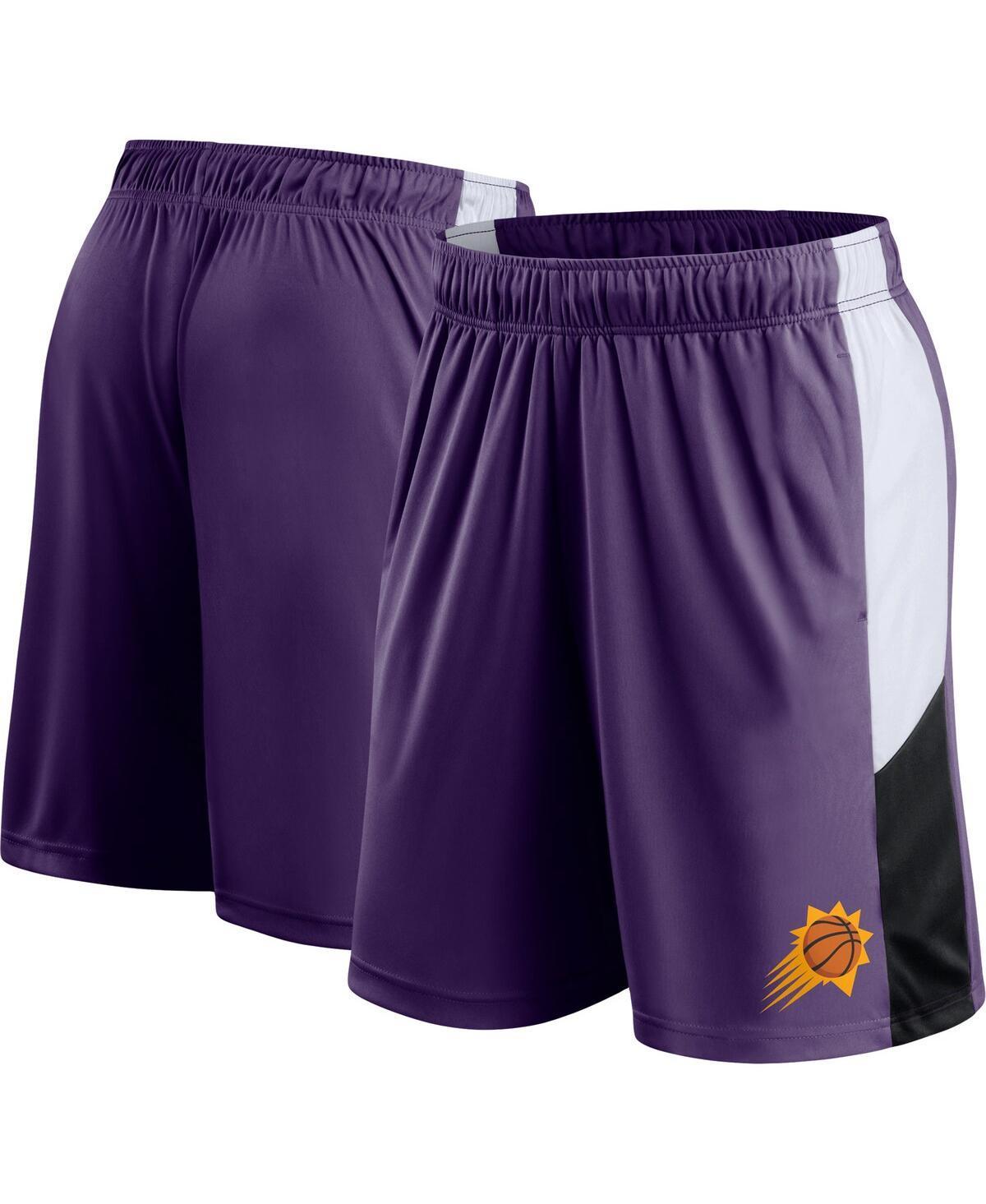 Mens Fanatics Branded Purple Phoenix Suns Champion Rush Colorblock Performance Shorts Product Image