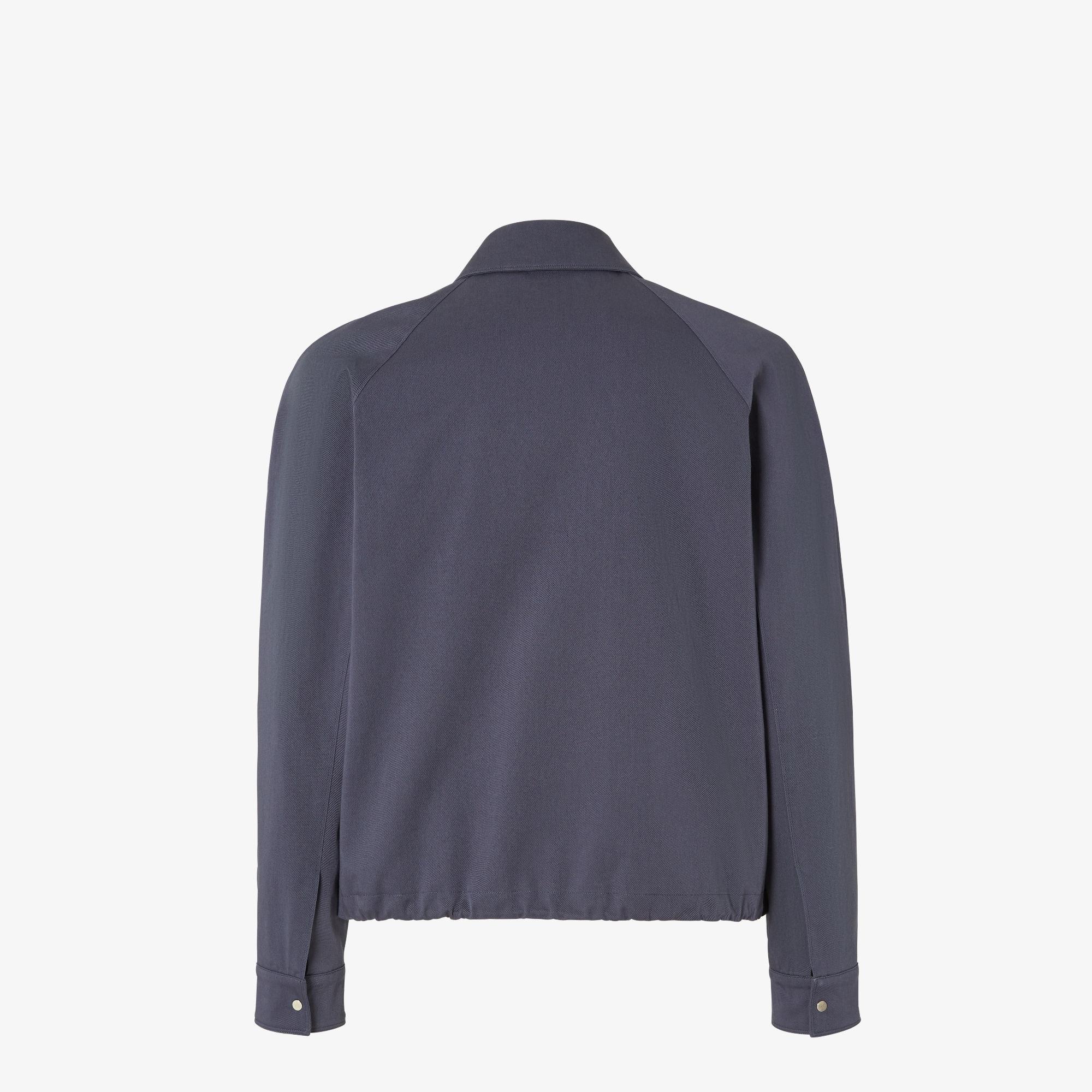 BlousonBlue gabardine blouson Product Image