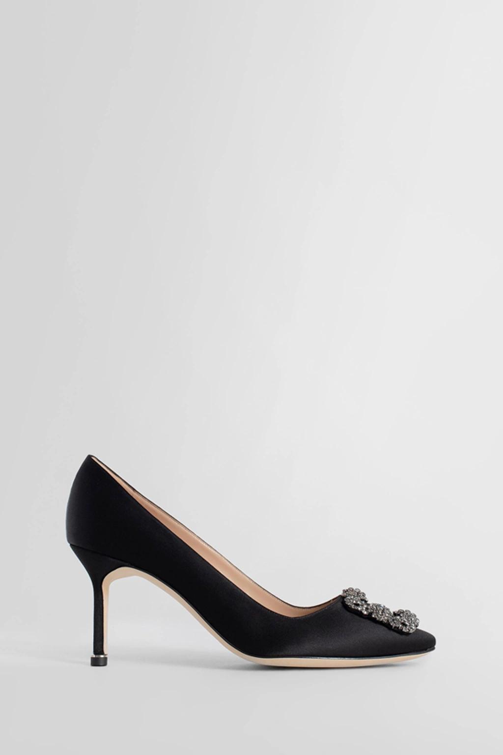 MANOLO BLAHNIK Pumps  Woman Color Black Product Image