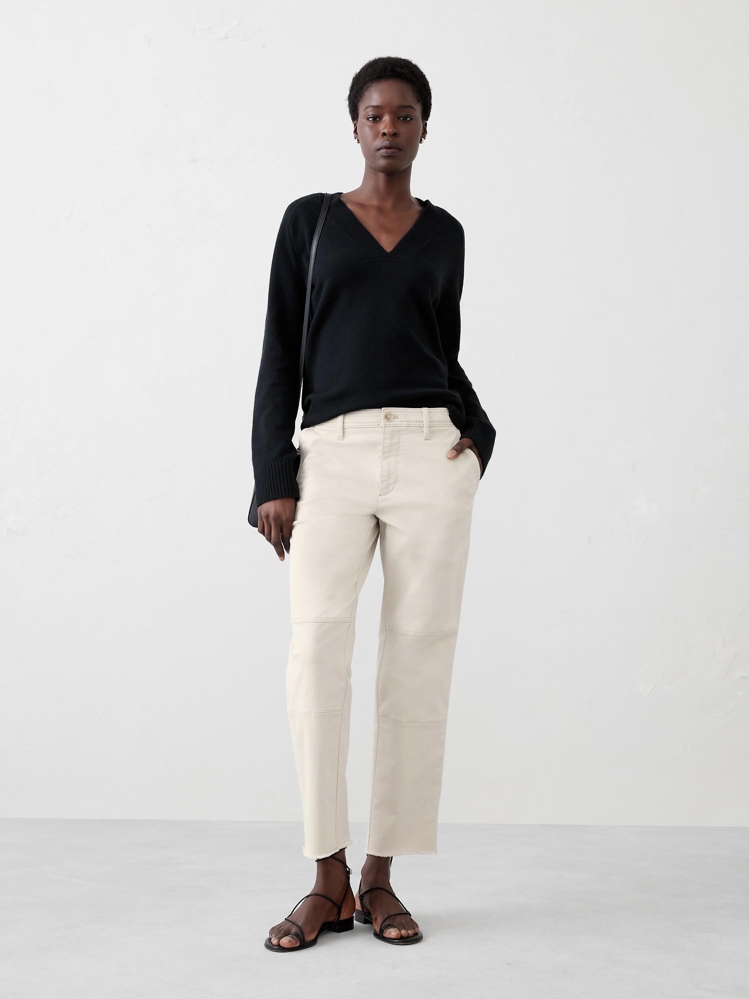 Slim Mid-Rise Pull-On Chino Product Image