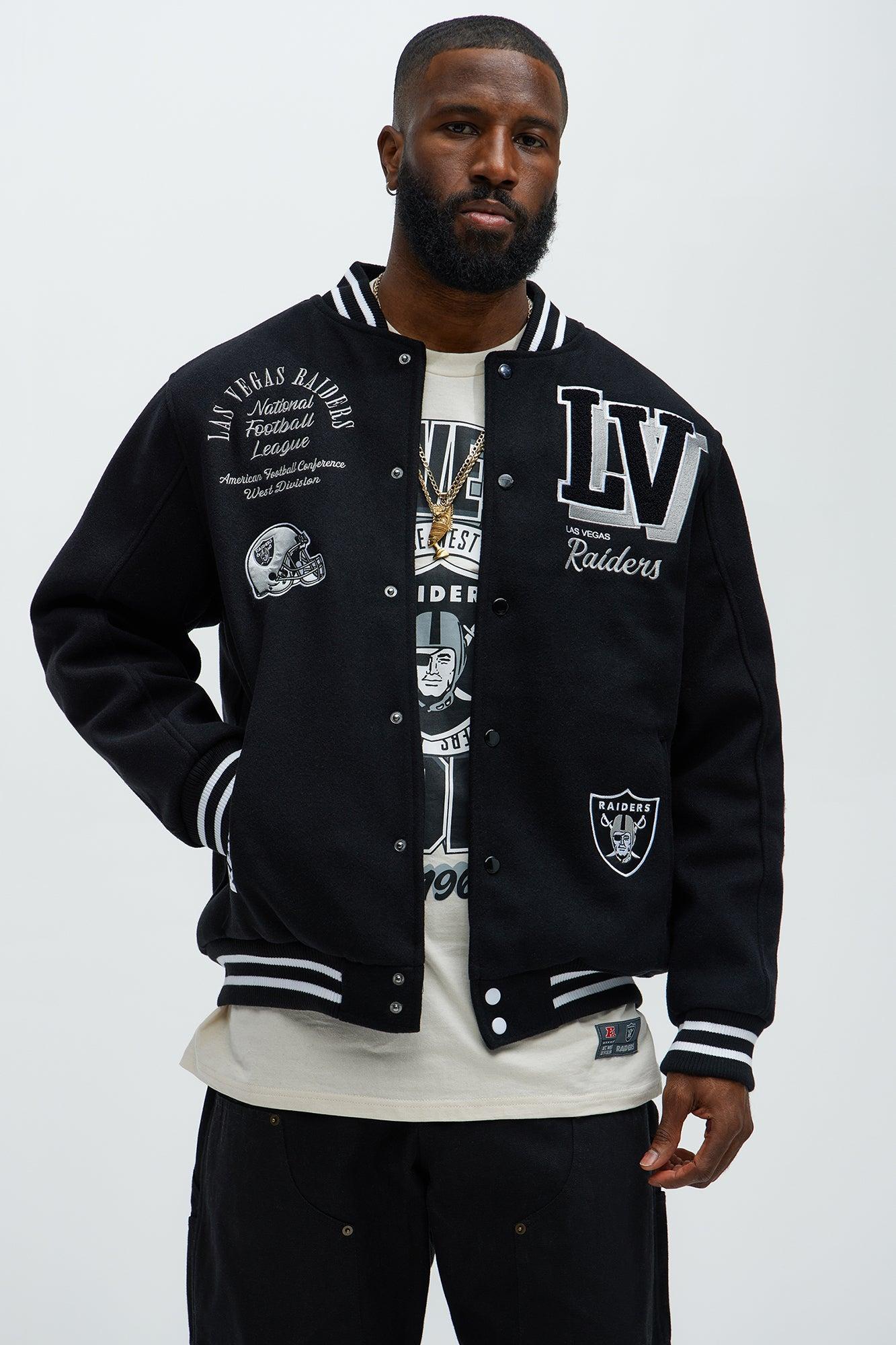 Raiders Touchdown Jacket - Black Product Image