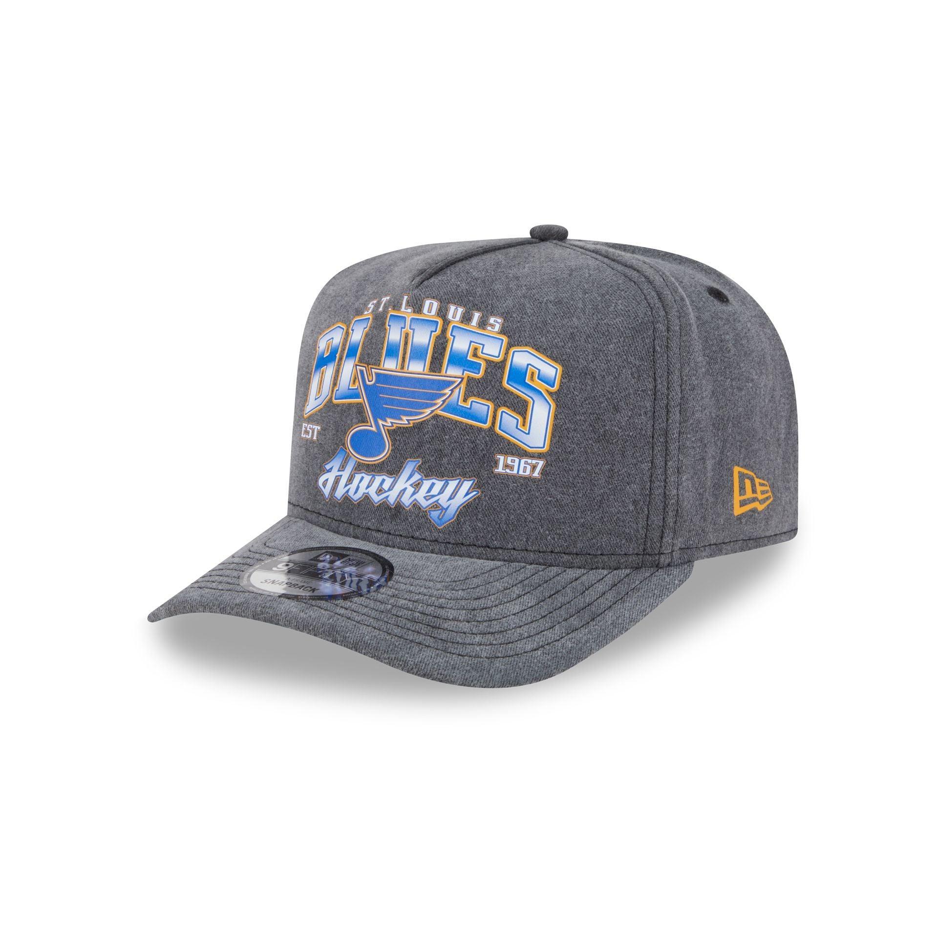 St. Louis Blues Washed 9FIFTY A-Frame Snapback Hat Male Product Image
