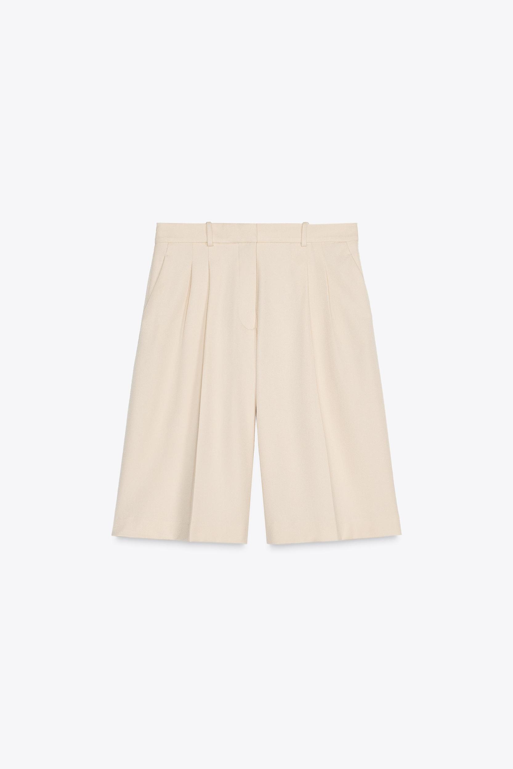 ZW COLLECTION PLEATED SHORTS Product Image