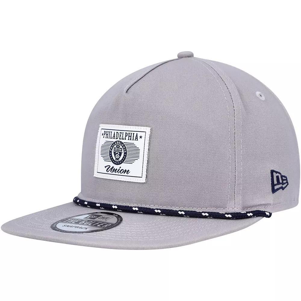Men's New Era Gray Philadelphia Union Patch Golfer Adjustable Hat, Uni Grey Product Image