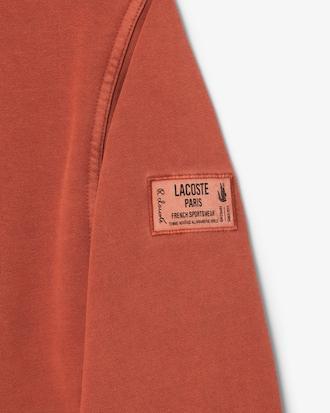 Oversized Wash Effect Zipped Sweatshirt Product Image