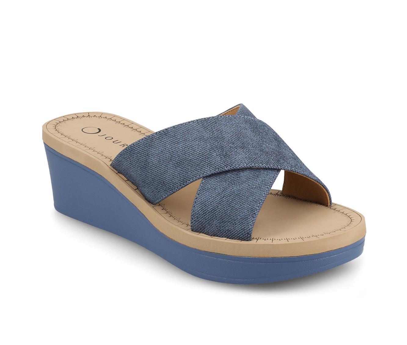 Women's Journee Collection Biara Wedge Sandals Product Image