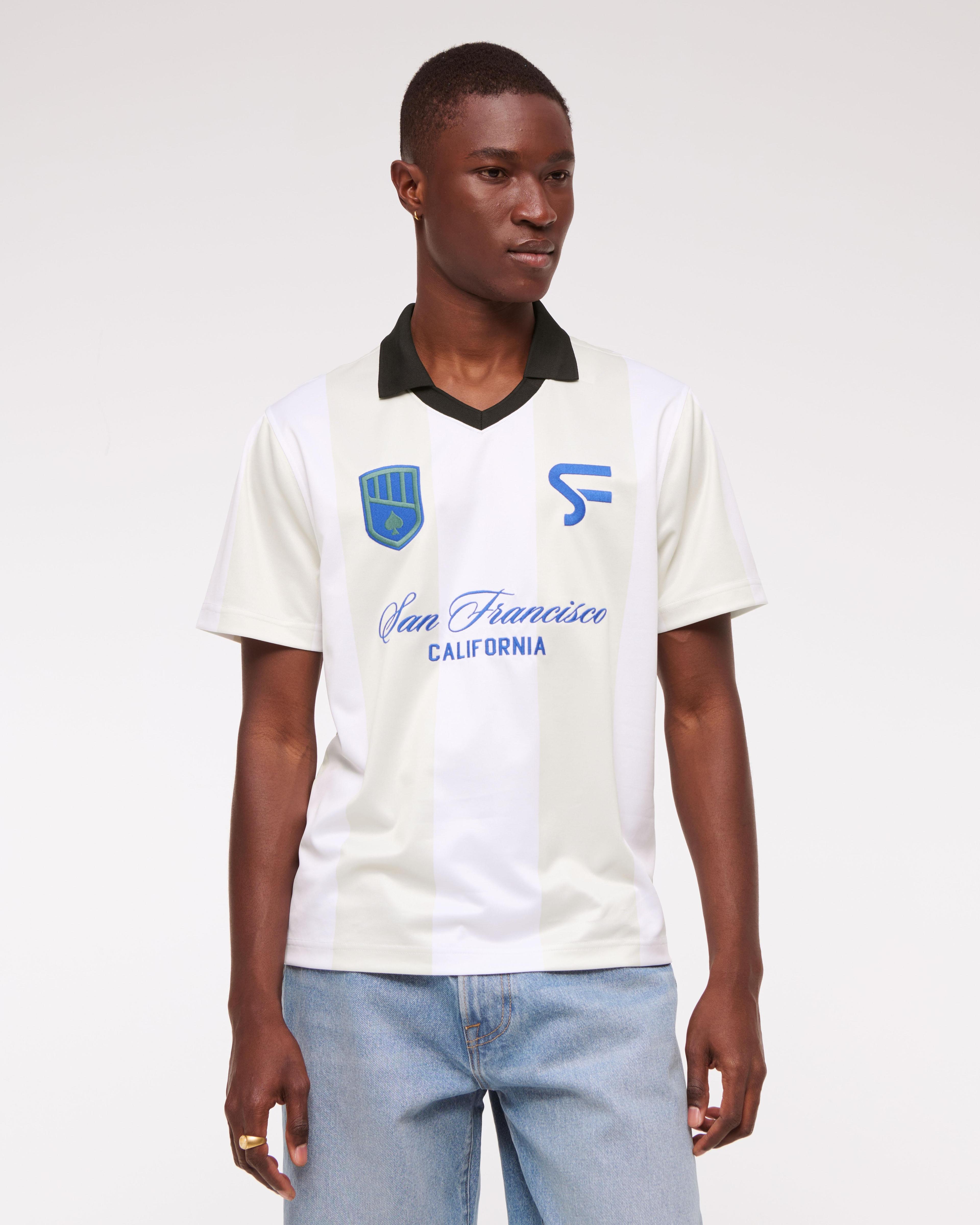 Soccer Jersey-Inspired Polo Product Image