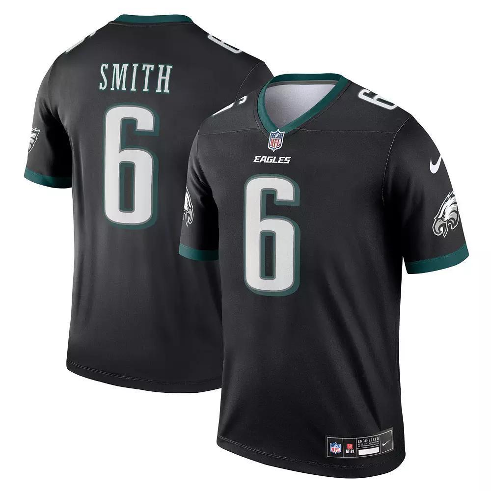 Men's Nike DeVonta Smith Black Philadelphia Eagles Legend Jersey, Size: 2XL Product Image