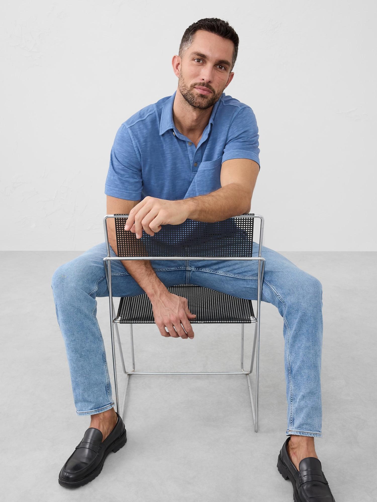 Vintage Slub Polo Product Image