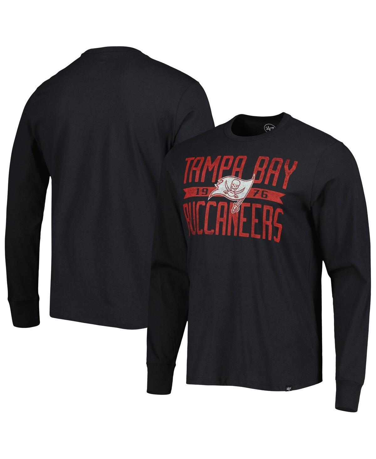 Mens 47 Tampa Bay Buccaneers Brand Wide Out Franklin Long Sleeve T-Shirt Product Image