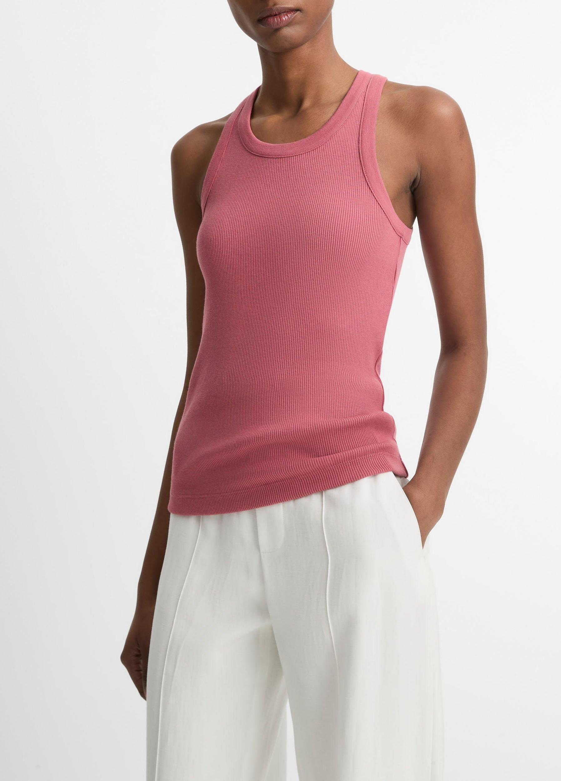 Ribbed Scoop-Neck Tank Product Image
