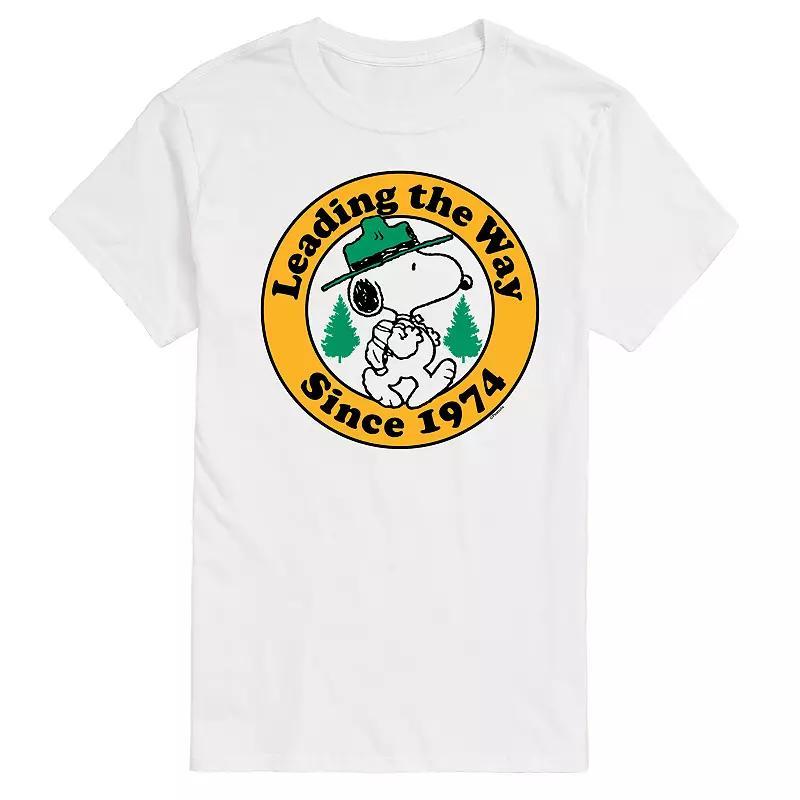 Men's Peanuts Snoopy Leading The Way Graphic Tee,  Product Image