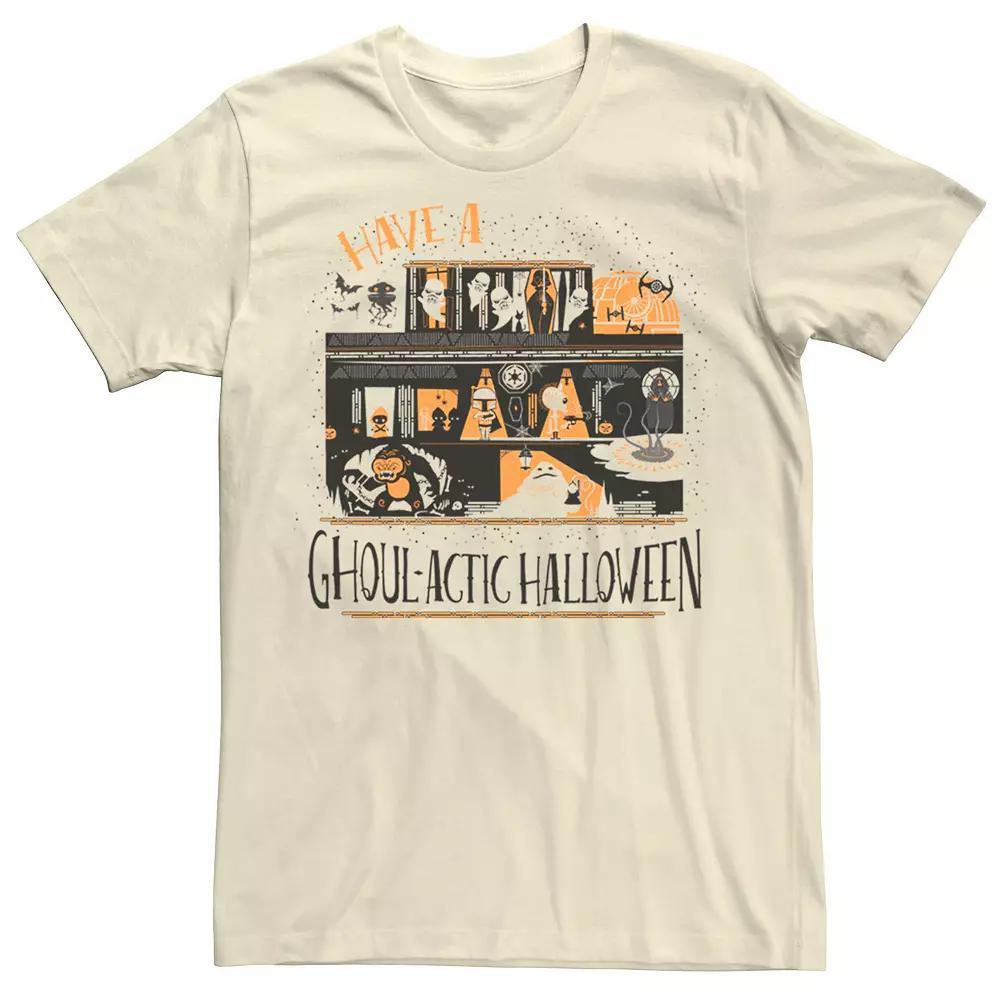 Men's Star Wars Goul-Actic Halloween Tee, Size: Medium, Natural Product Image
