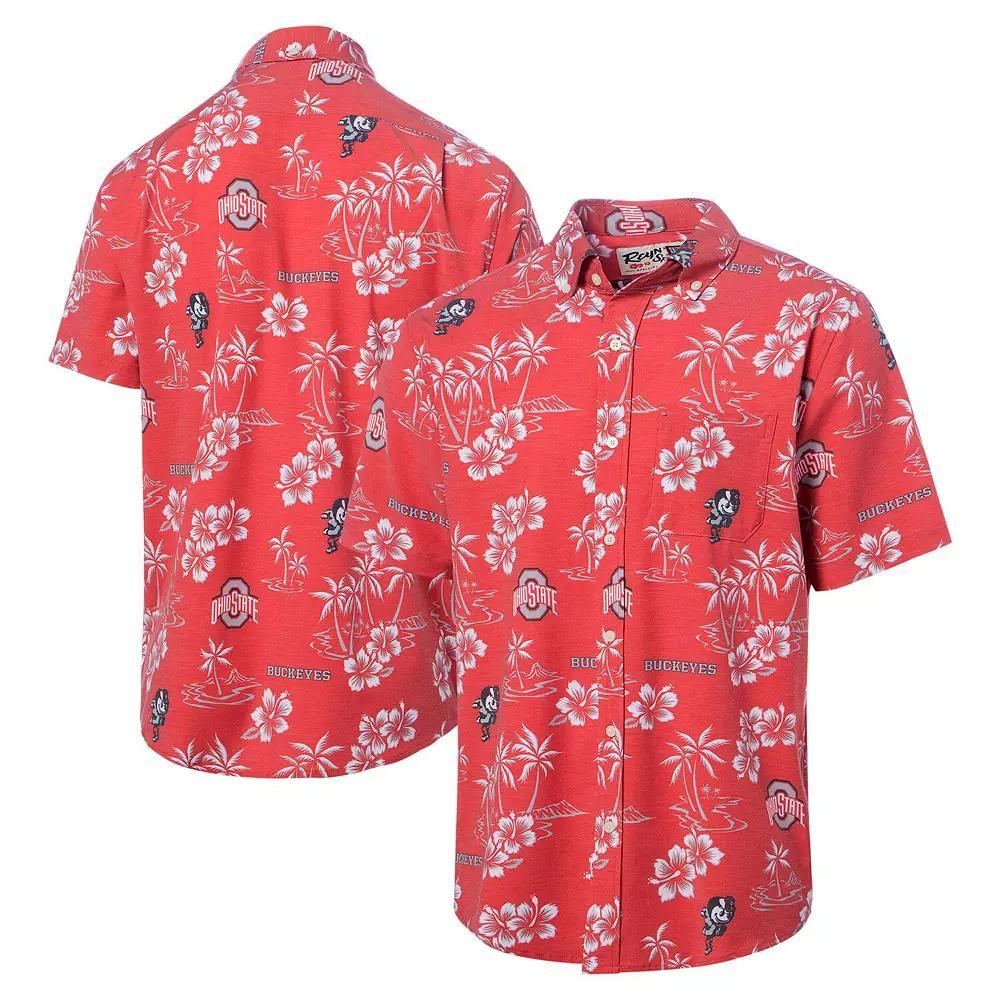 Men's Reyn Spooner Scarlet Ohio State Buckeyes Classic Button-Up Shirt,  Product Image