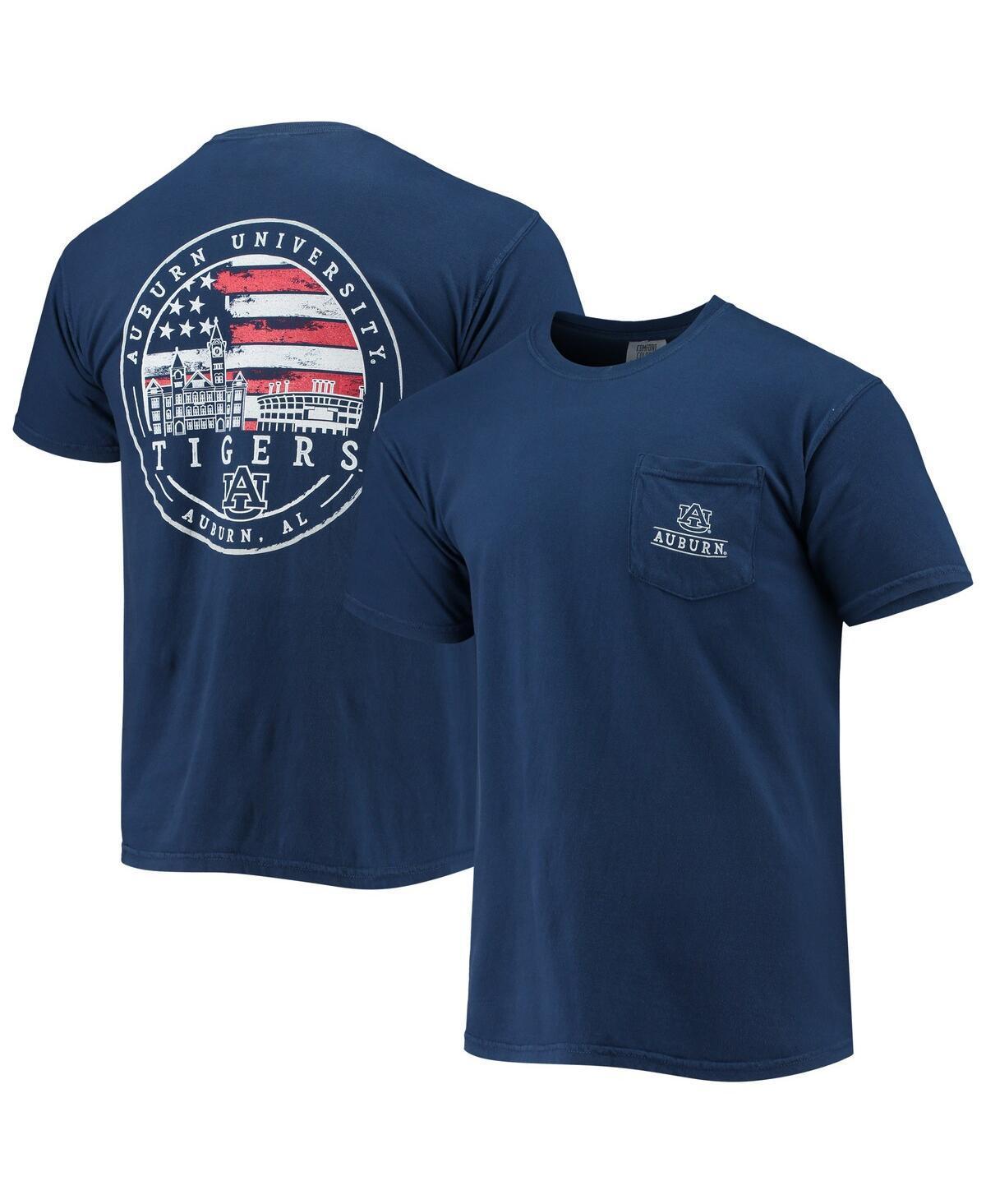 Men's Navy Auburn Tigers Campus Americana T-Shirt, Size: Small, Blue Product Image