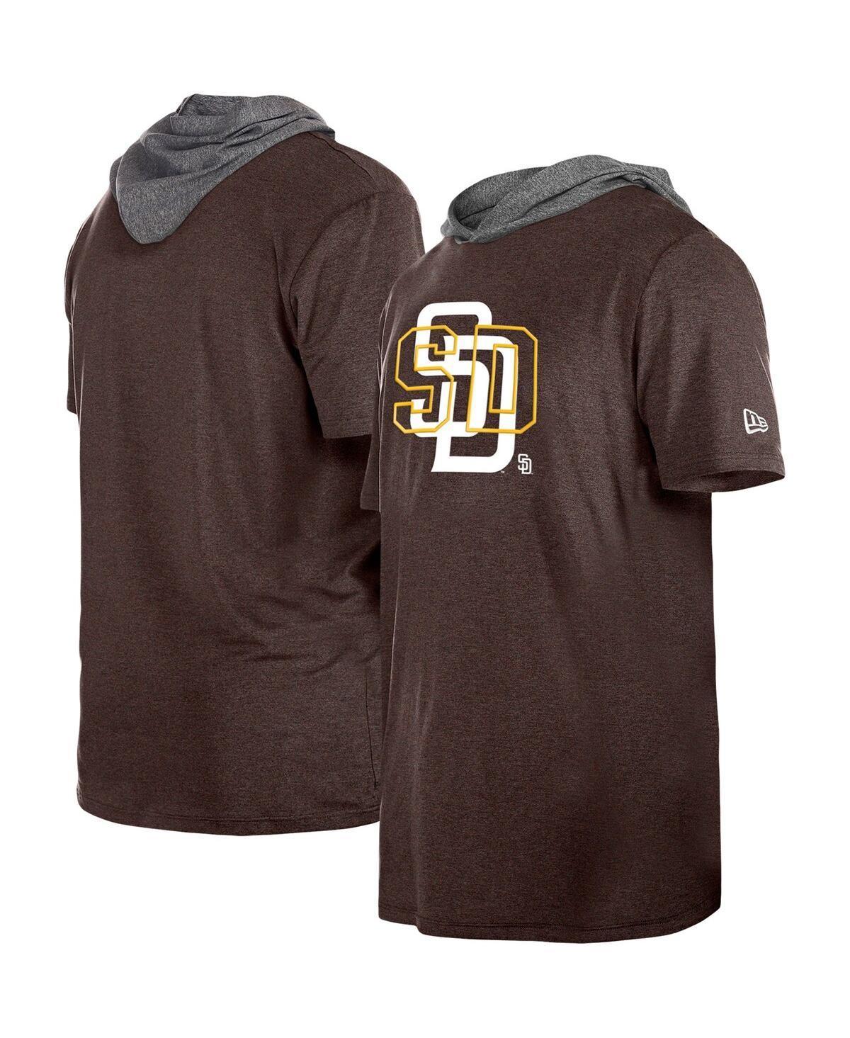 Men's New Era Brown San Diego Padres Team Hoodie T-Shirt, Size: Large Product Image