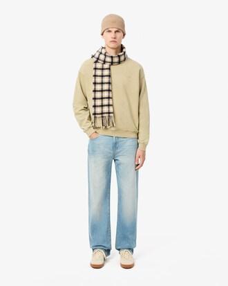 Washed Effect Ribbed Cotton Beanie Product Image