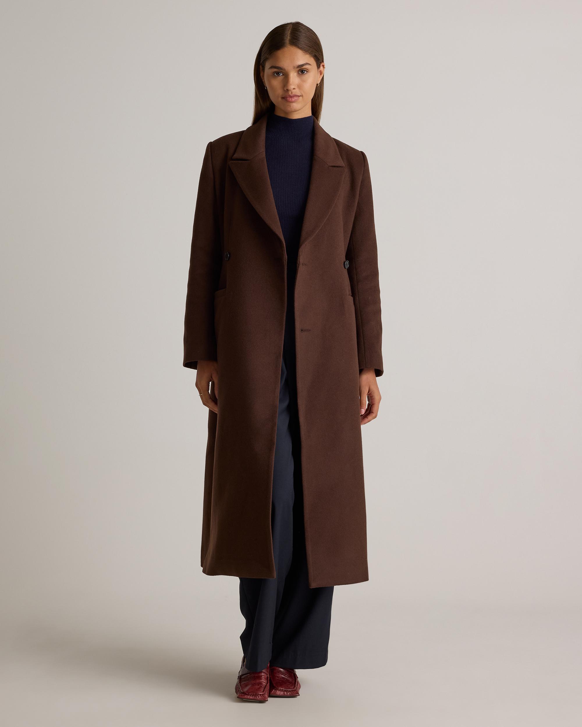 Quince | Women's Italian Wool Tailored Coat Size XL, Wool/Nylon Product Image