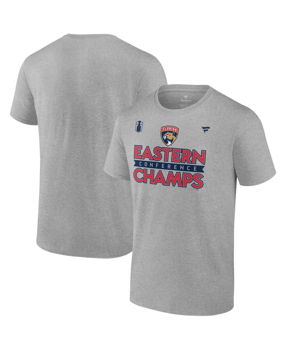 Men's Fanatics NHL Florida Panthers 2024 Conference Finals Champs Locker Room Tee, Size: XXL, Pnt Gray Product Image