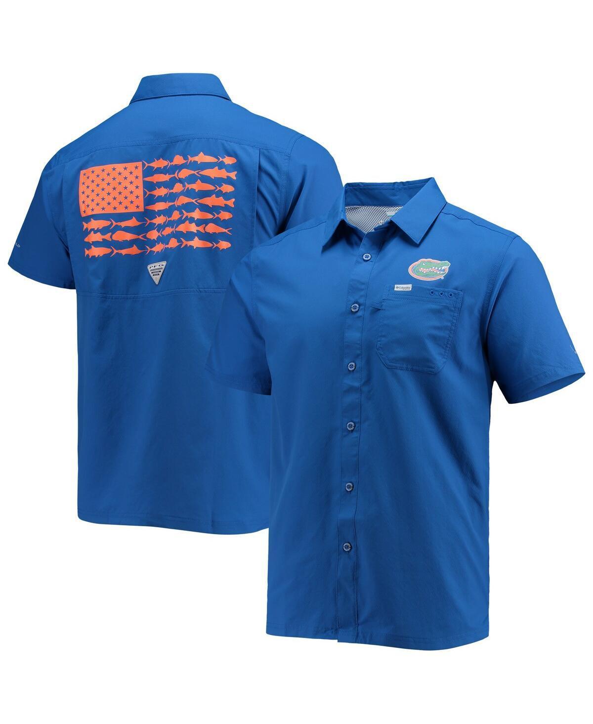 Columbia Men's Collegiate PFG Slack Tide Camp Shirt - Florida- Product Image